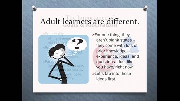 Spreading the Word: Working with Adult Learners