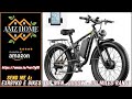 Overview EXRBYKO E Bikes for Men, 2000W Dual Motor Fat Tire Electric Bike, 23AH 1104WH 35MPH, Amazon