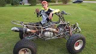 First Start Attempt $650 Honda 400ex Quad...Will It Run?!