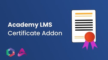 Academy LMS- Certificate addon