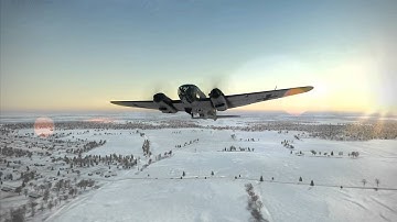 He111 Bomb Drop - IL-2: BoS
