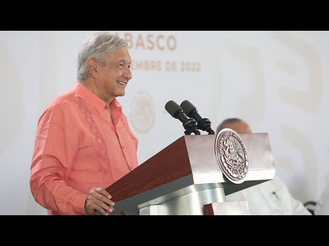 Conferencia de prensa en vivo, desde Tabasco. Viernes 23 de diciembre 2022 | Presidente AMLO