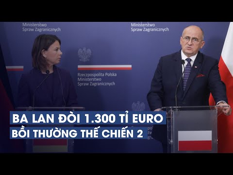 Video Ba Lan đòi 1.300 tỉ euro bồi thường Thế chiến 2, Đức... - youtube
