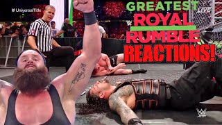 WWE GREATEST ROYAL RUMBLE REACTIONS RESULTS AND REVIEW!