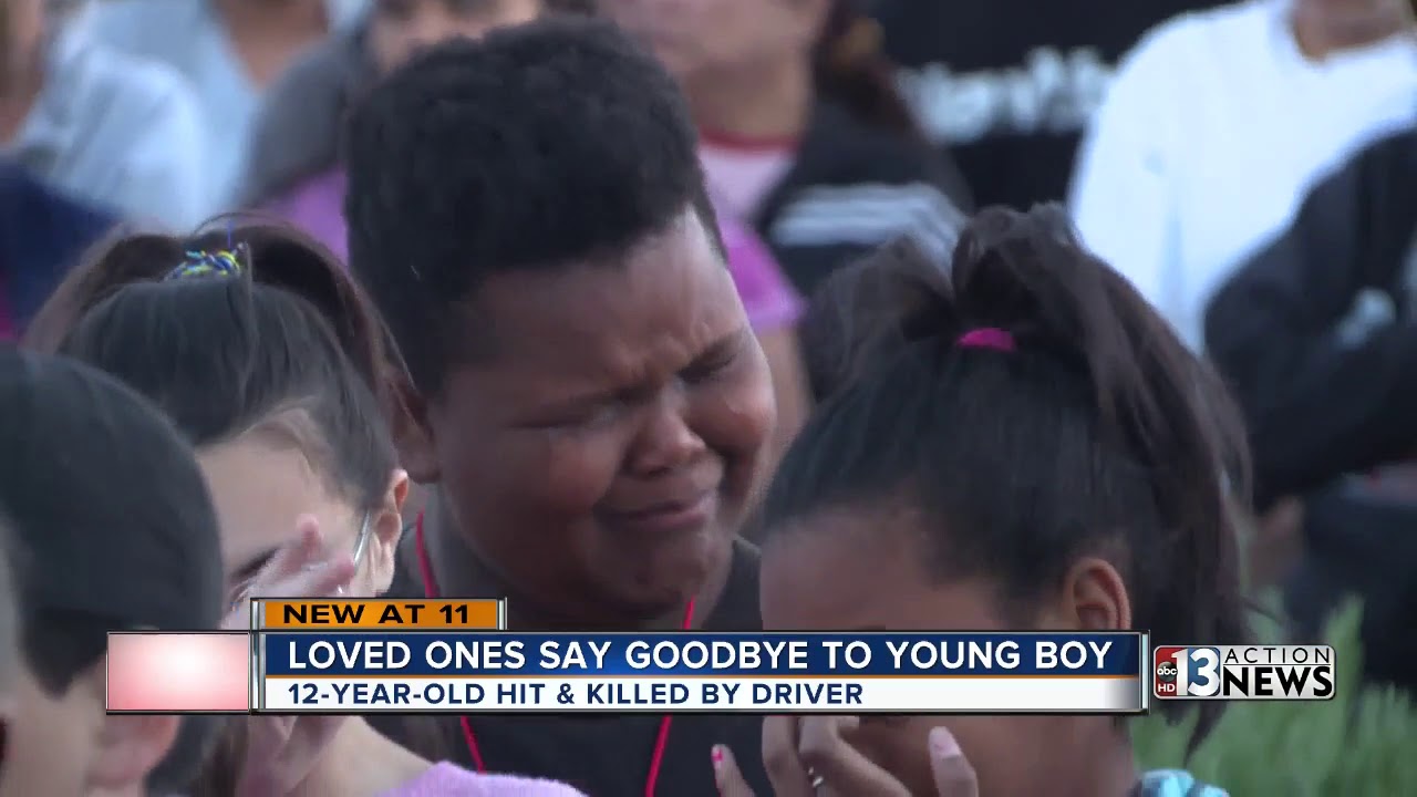 Vegas community holds vigil for middle school student struck, killed by ...