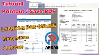 Cara PrintOut Laporan BOS (BKU, K7, SPTJM, Rincian Objek, BHM, BHP) dari Aplikasi ARKAS Cara PrintOut Laporan BOS (BKU, K7, SPTJM, Rincian Objek, BHM, BHP) dari Aplikasi ARKAS