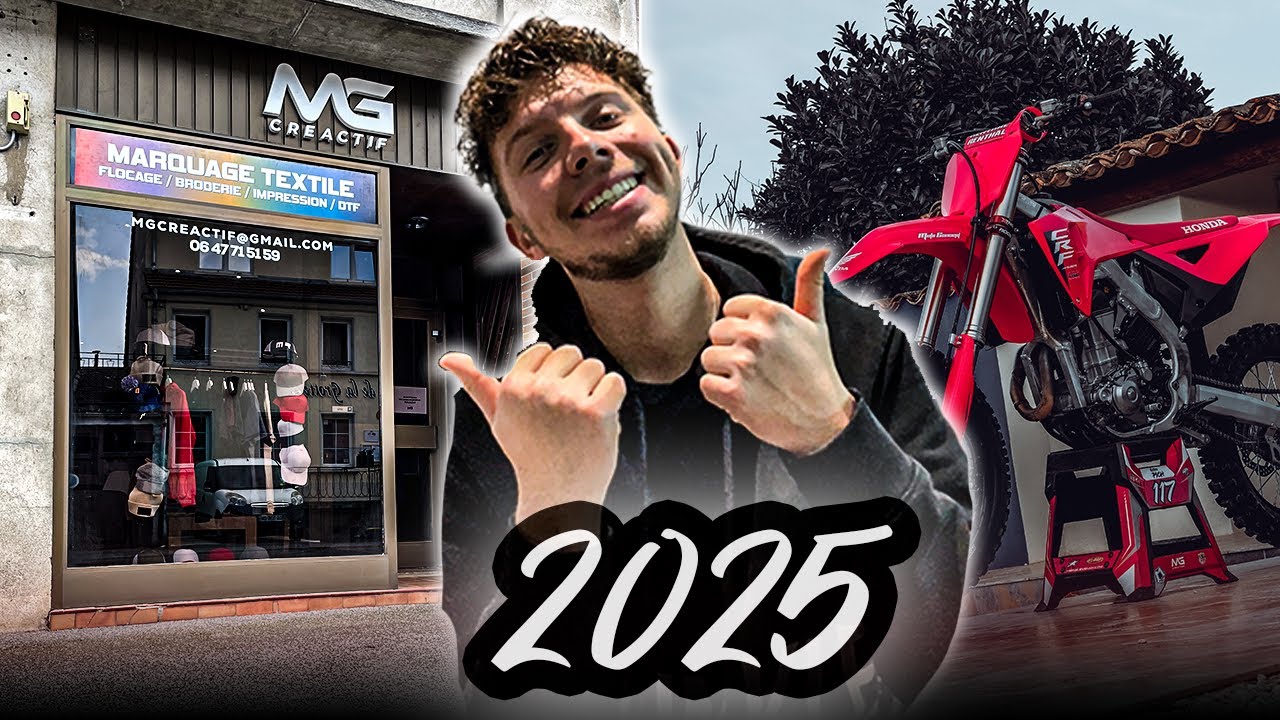 MES PROJETS 2025 ! (Nouvelle moto, nouveau local ... )