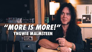More is More! Unseen Clips from the Yngwie Malmsteen Interview