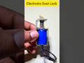 Electronic door lock testing 😯 #circuitstories #diyprojects #experiment #electromagnet