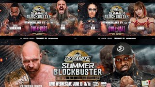 AEW Dynamite Summer Blockbuster Highlights 