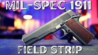 Springfield Armory Mil-Spec 1911 Field Strip screenshot 4