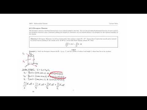 Divergence Theorem -