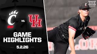 Cincinnati vs. Houston Game #2 Highlights (5.2.26) | 2026 Big 12 Baseball