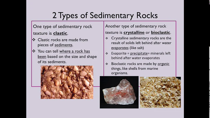 sedimentary rocks