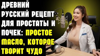 Древний русский рецепт для простаты и почек: простое масло, которое творит чудо | Здоровье пожилых