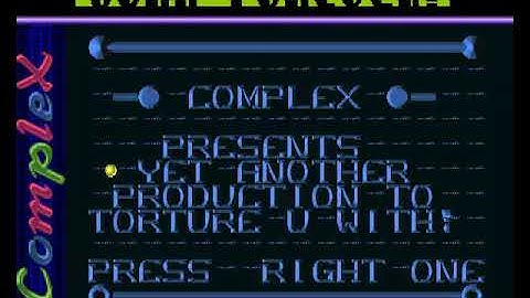 Complex   Suxx Forever Overlord HYPERSPIN AMIGA INTRO CRACKTRO DEMO COMMODORE NOT MINE VIDEOS