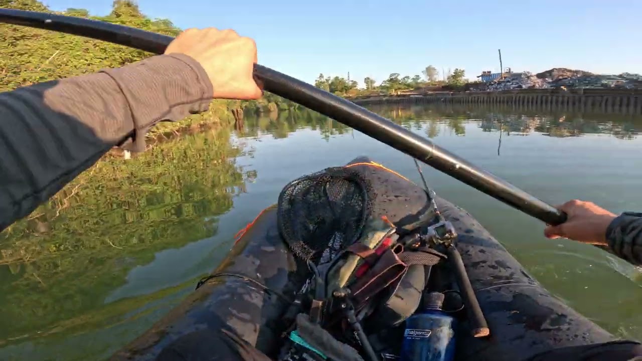 Bass Fishing in USA Live streaming highlight new prototype lure packraft inflatable kayak megabass