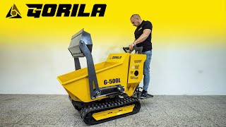 Profesionální mini dumper G500L