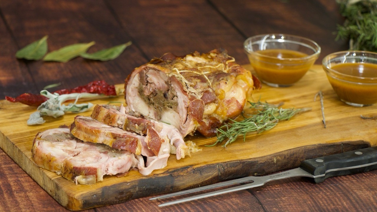 Coniglio Arrosto in Due Salse, Chef Barbato