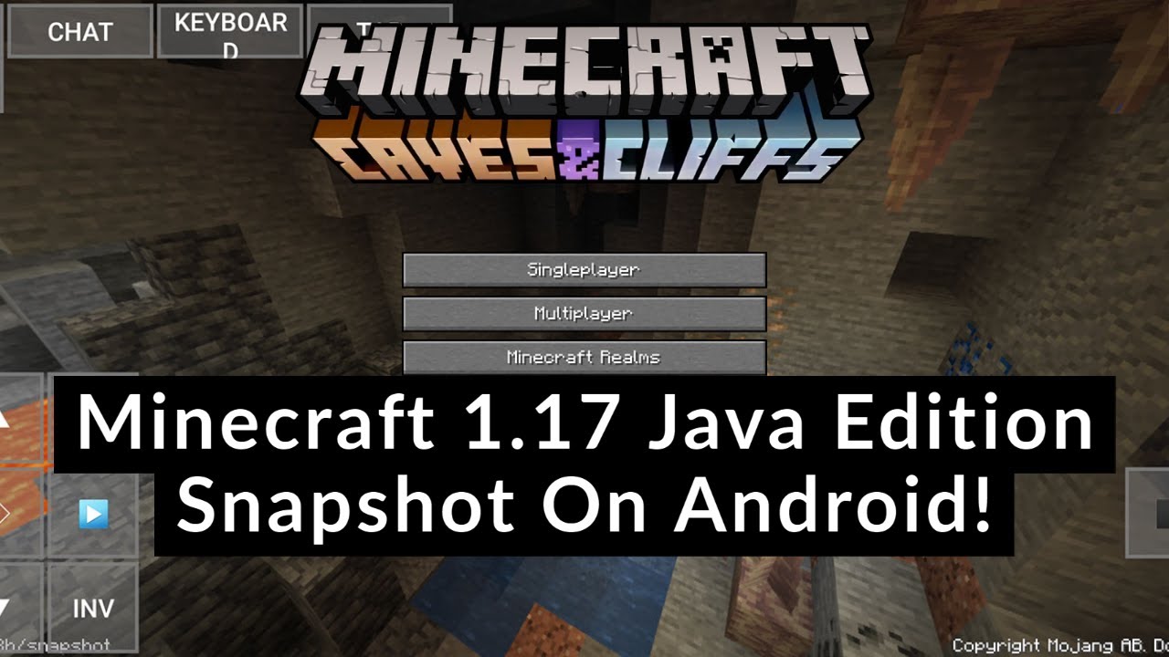 Download Minecraft PE 1.17.0 apk free: Caves & Cliffs