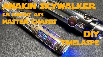 GOTH-3Designs - Anakin ROTS Master Chassis - DIY Build Timelapse - Star Wars FX Lightsabers