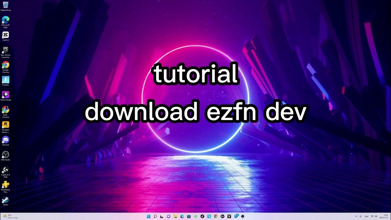 tutorial to download fortnite dev (EZFN Dev) YouTube