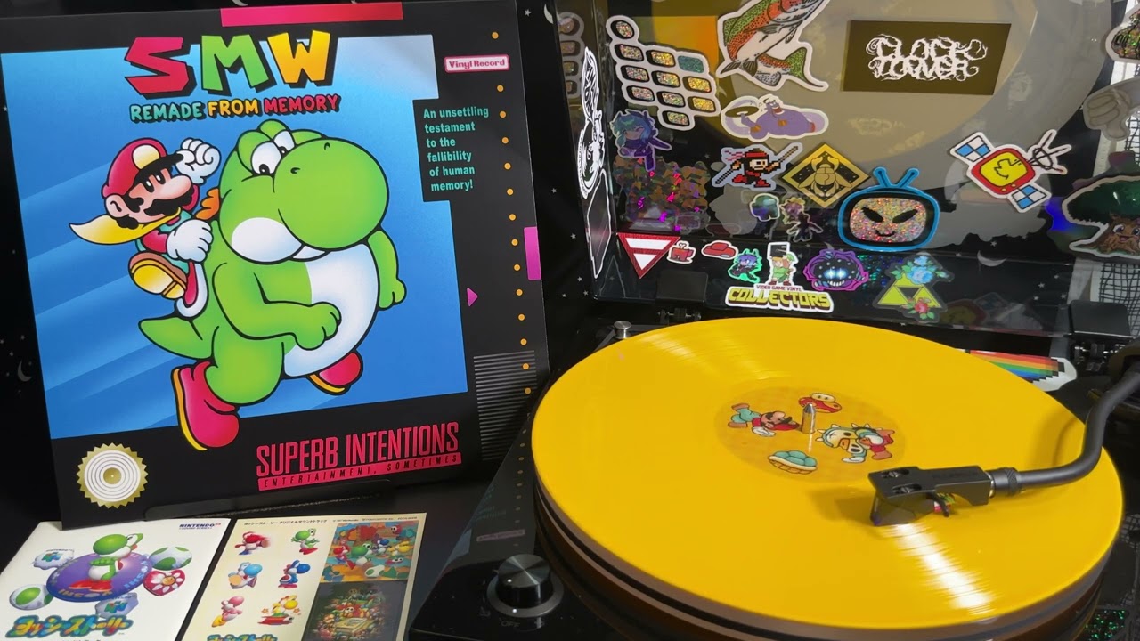 Super Mario World Remade From Memory Vinyl Record Soundtrack OST