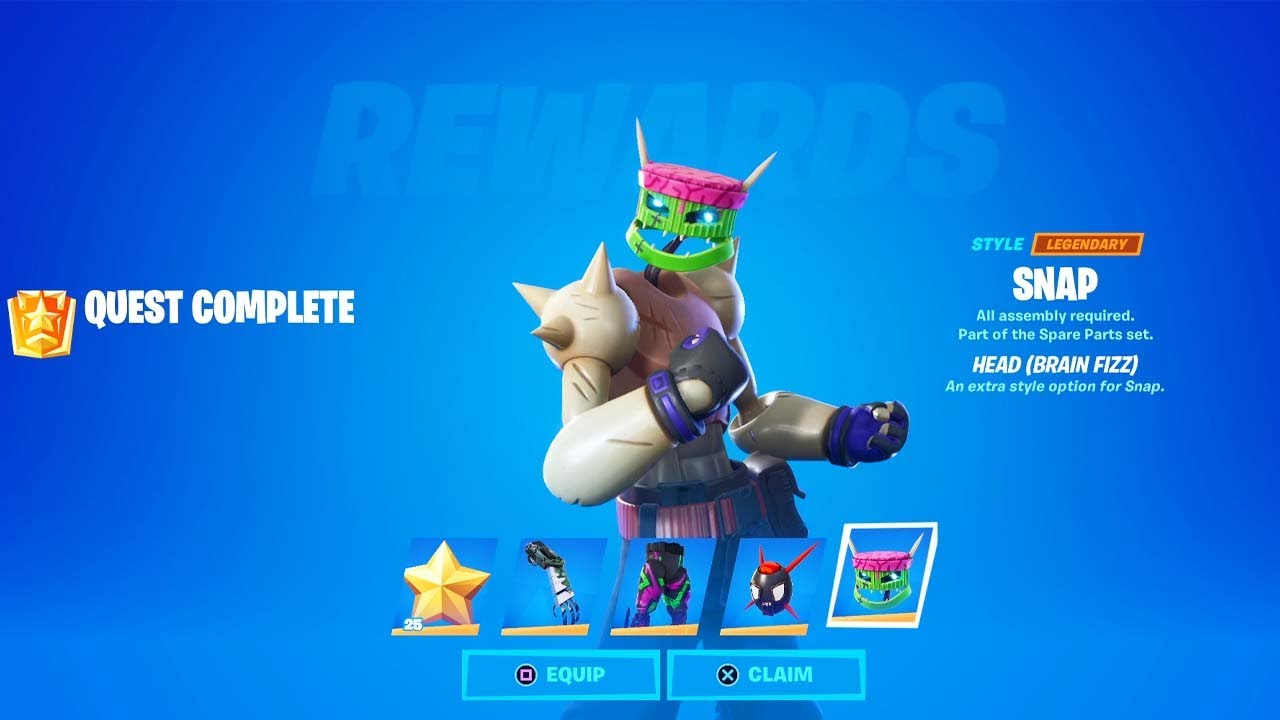 How to Unlock All Assemble Snap Styles in Fortnite (Part Two) YouTube