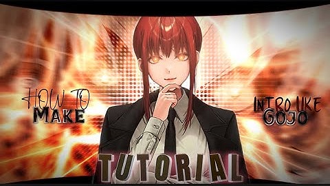 How To Make Amv Intro Like @GOJO  | Alight Motion Tutorial