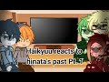 Haikyuu reacts to hinata's past(pt 1) (not part of the series) (miss peregrine) (as Jake)