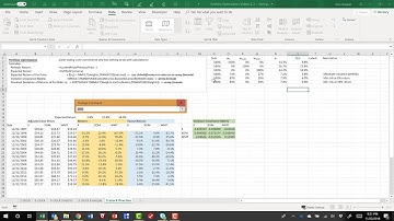 12 Using SOLVER to optimize envelope portfolios