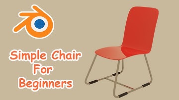 How to make Simple chair in blender 2.83 | Blender Beginner Tutorial