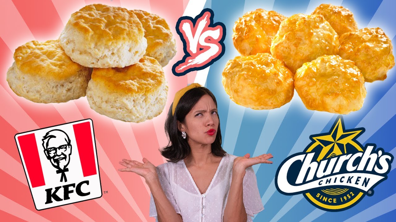 BISCUITS DE KFC vs HONEY BISCUITS DE CHURCH