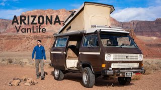 Camping in the Arizona Desert - VANLIFE