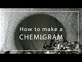 How to make a chemigram  darkroom vlog 01  ria wank