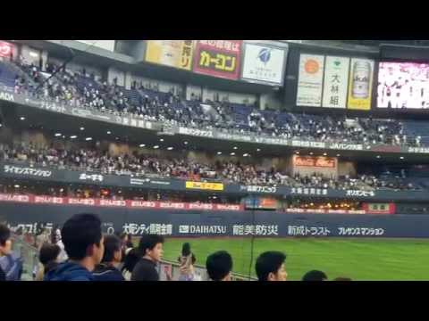 CS3　オリックス　日本ハム　京セラドーム 試合前　国歌斉唱　君が代