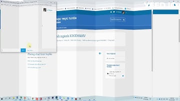 Hướng dẫn sử dụng hệ thống Elearning - Đại học Vinh
