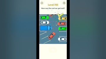how can the red car get out | gameplay #level 792 #shorts #deleteonepart #dop2