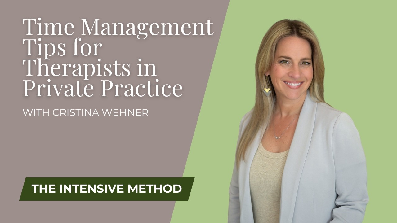 Time Management Tips for Therapists in Private Practice - YouTube