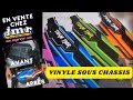 Nouveau   des protections de plaques de chassis en vinyle pour modeles rc