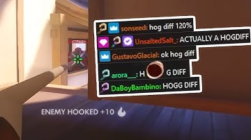 my twitch chat said this was a hog diff (Overwatch)