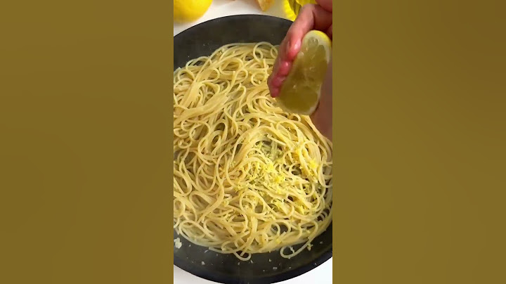 Schnelle Zitronen-Pasta 🍋 #short #shorts #lilyummi