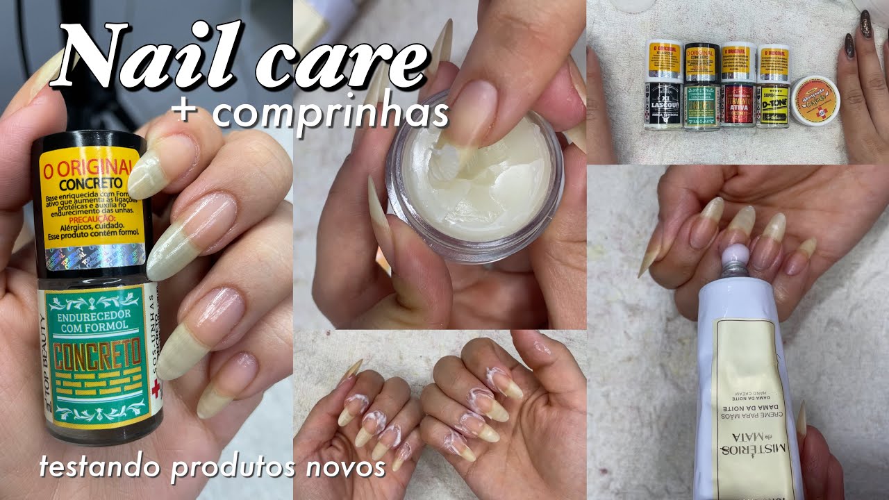 COMPRINHAS DE UNHAS + NAIL CARE💅🏻🛍️