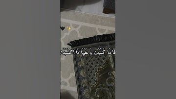 لا يكلف الله نفسا إلا وسعها❤ | القارئ أحمد العجمي