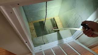 Cleaning The Return From Inside The House