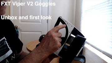 FXT Viper v2.0 FPV Goggles: Unbox and first look.