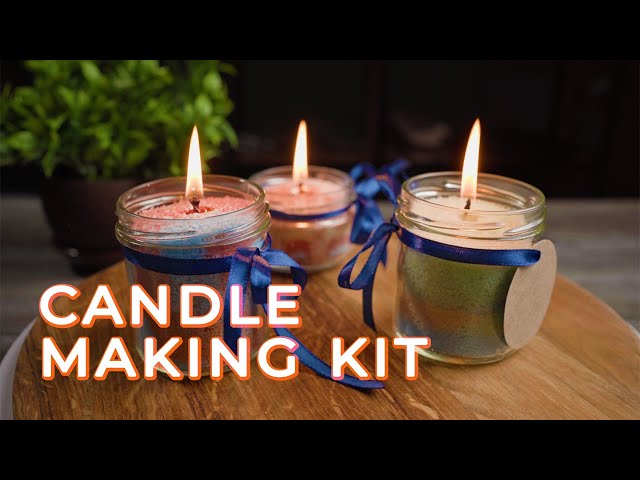 DIY Granulated Candle making kit / Gift ideas / Master class 