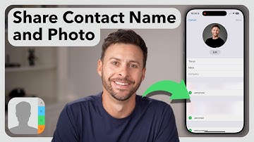 Hoe u de naam en foto van een contactpersoon op de iPhone kunt delen