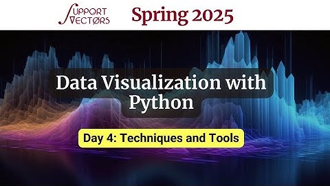 Day 4: Data Visualization with Python - Techniques and Tools