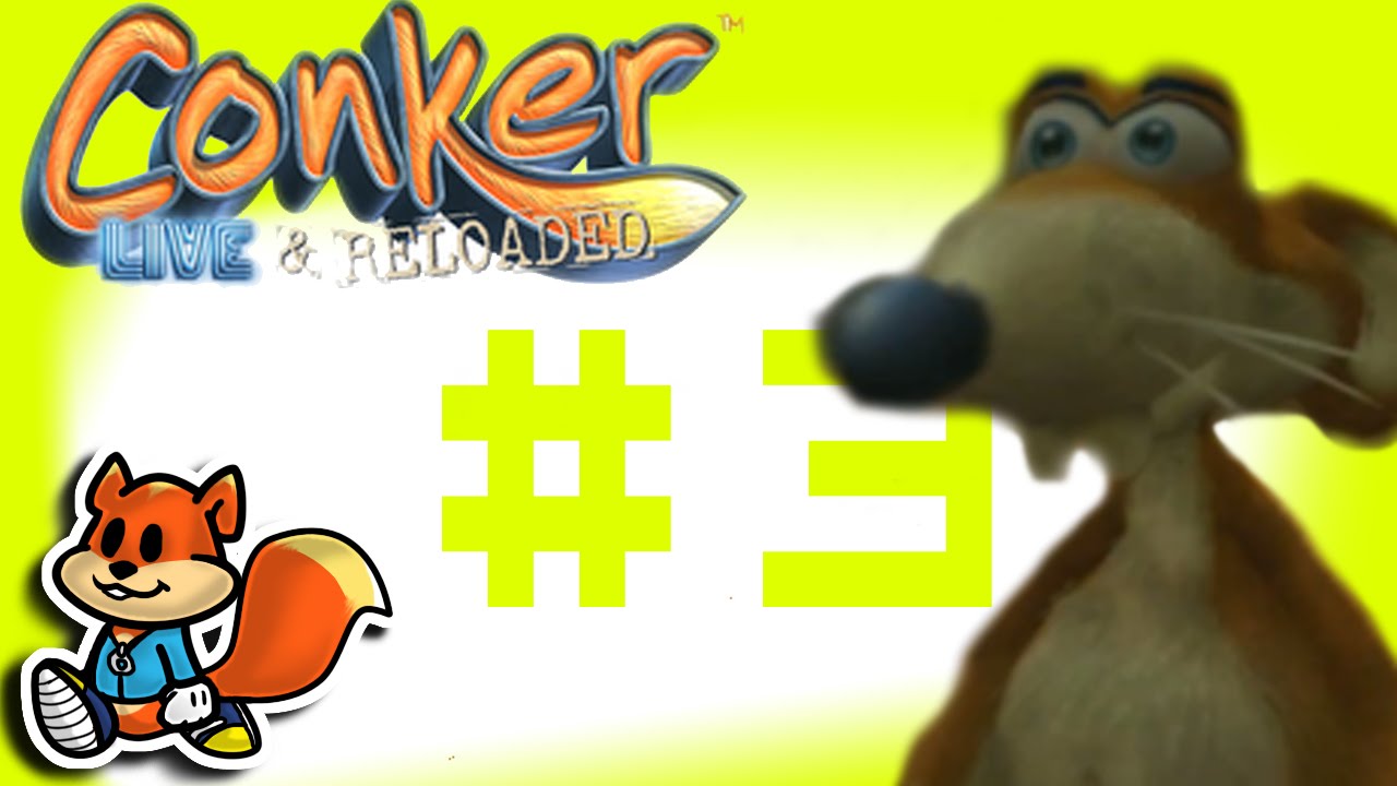 Conker: Live & Reloaded Walkthrough Part 3 - Beehive & Mouse Problem ...